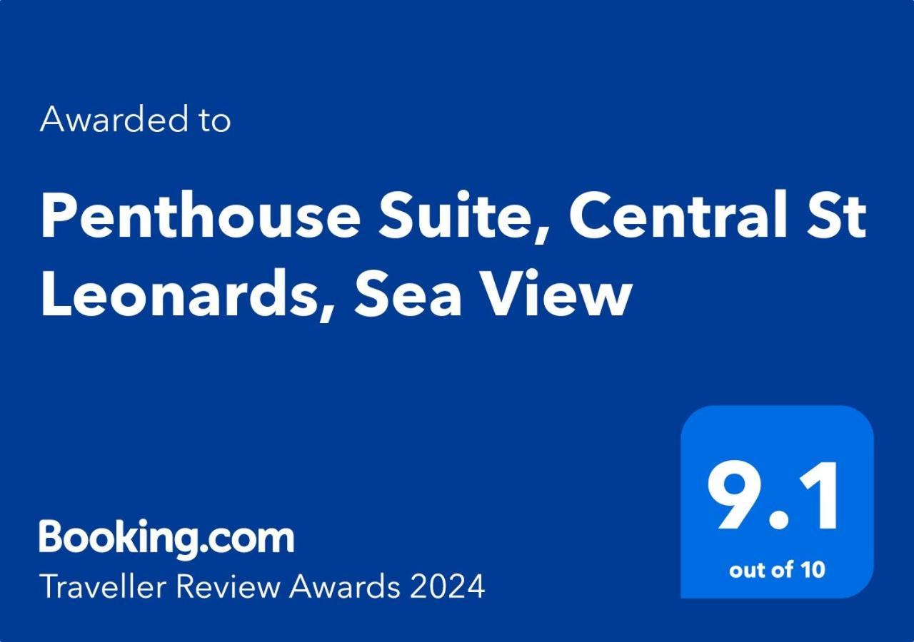 Penthouse Suite, Sea View, Close To Shops, Beach And Train St Leonards-on-Sea Екстер'єр фото
